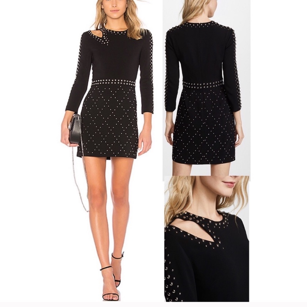 A.L.C. Taraji Studded Cutout Dress